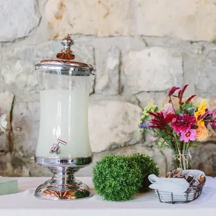 Lemonade (floral arrangements done privately)