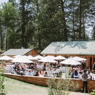 Hyde Memorial State Park Wedding catered by Walter Burke Catering