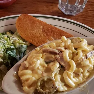 Jalapeno Chicken Mac n Cheese.  Special of the day.