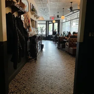 Inside