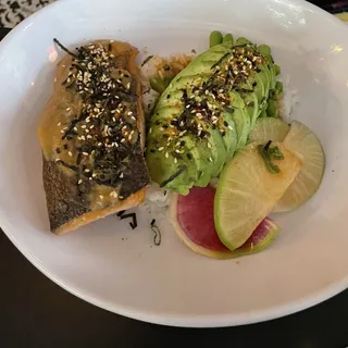 Miso Salmon Donburi