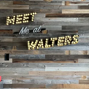 a sign that says meet me at values