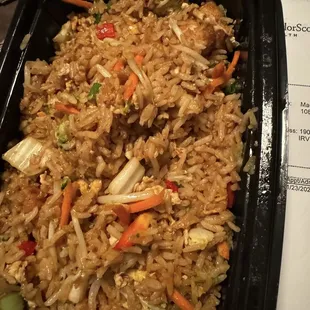 Chicken fried rice