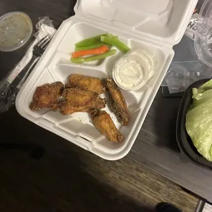 Chicken wings $11