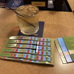 Booze and pull tabs. How can you go wrong?