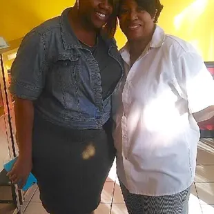 Kelly Price came by yesterday and paid a visit!