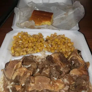 Awesome. Oxtails, Yellow Corn &amp; Cornbread.  Haven&apos;t  ate her in years, Didn&apos;t  even know it was Still Open. So Greatful That they Are.