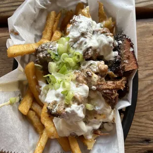 Brisket Brisket Queso Fries
