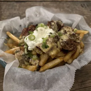 Brisket Queso Fries