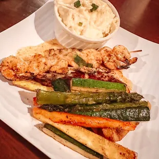 Salmon dish. It tastes amazing.