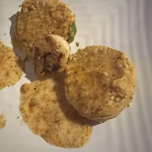 Fried green tomatoes