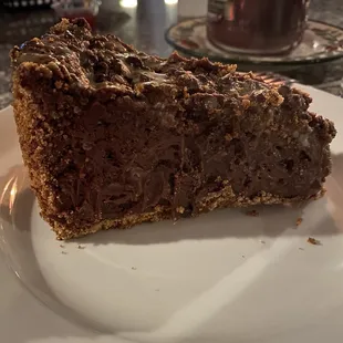 Heath bar Cheesecake that was absolutely devine.