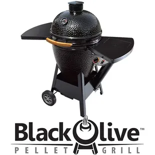Black Olive Pellet Grills are the world&apos;s first pellet kamado grills!