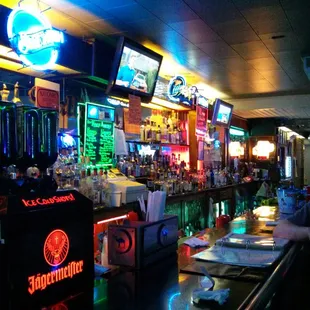 a man sitting at a bar