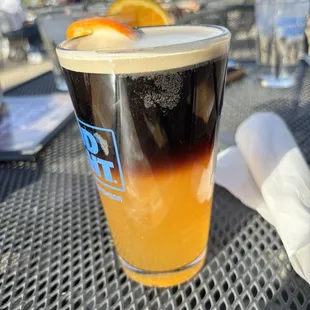 Total Eclipse Beer! Half Guinness, half Blue Moon