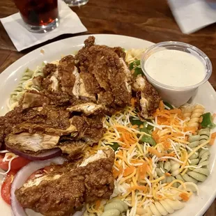 Crispy Chicken Salad