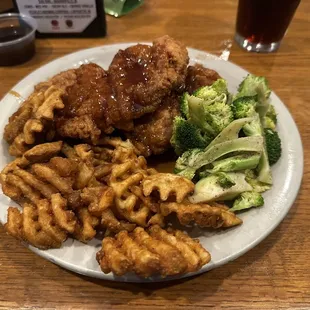 Honey garlic chicken