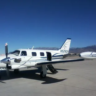 This is the airplane we reupholstered