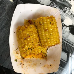 Deep fried corn