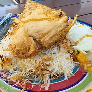 dessert, food