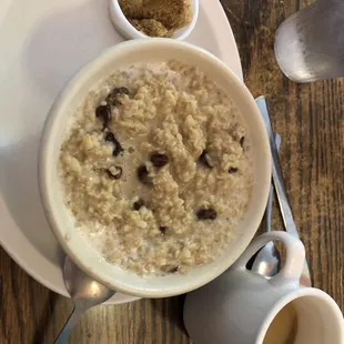 Oatmeal- watch out mine was pipping hot