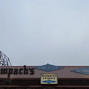 Early morning exterior wide shot.