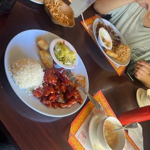 12. Orange Chicken Lunch