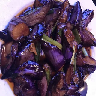 Eggplant with Garlic Sauce