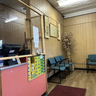 waiting area
