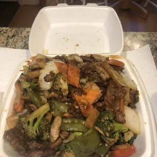 Beef With Assorted Vegetables