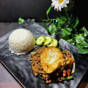Minced Pork Gra Prao