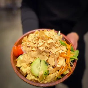 Crispy Tofu Salad