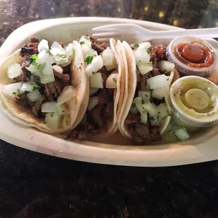 Steak tacos