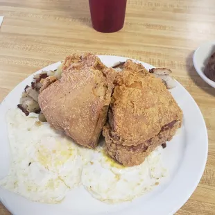 Breakfast chicken