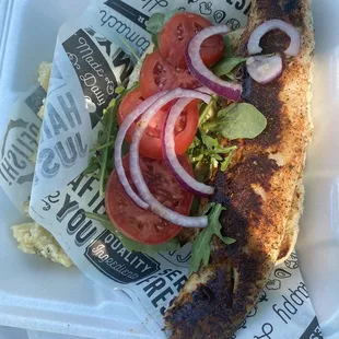 Blackened Fish Sandwich