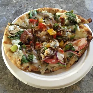 Veggie flatbread