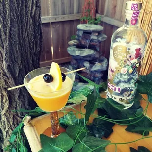 A Saturn made with Garden Club gin. Picture by my thoughtful husband!
