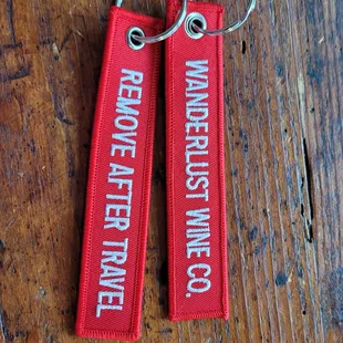 Key ring...or luggage tag!?  Who cares!? They're fun!