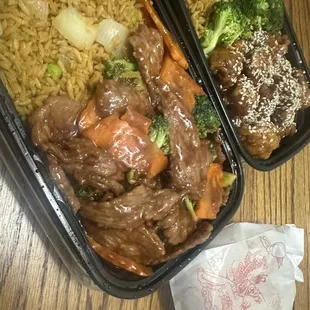 These plates may not look like much but they can forsure feed 2 adults each!! (Or 1 adult and 1-2 kids)