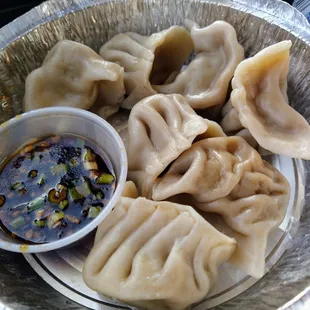 Steamed dumplings