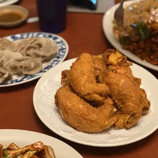 chicken wings, fried chicken wings, poultry, bbq chicken, chicken, chicken wings and fried chicken, food, bbq wings, fried chicken