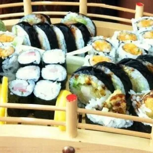 sushi and sashimi