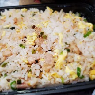 Salted fish and chicken fried rice