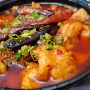 Hot sauce style fish