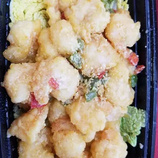 Salted Egg Yolk Shrimp