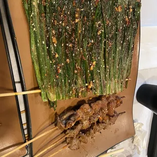 Chives and gizzards