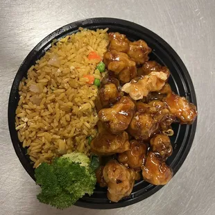 orange chicken