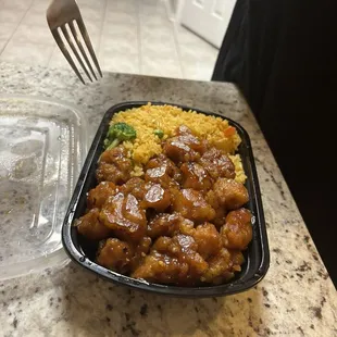 Orange chicken