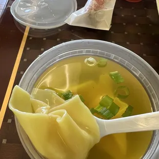 Won ton soup