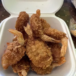 Fried shrimp